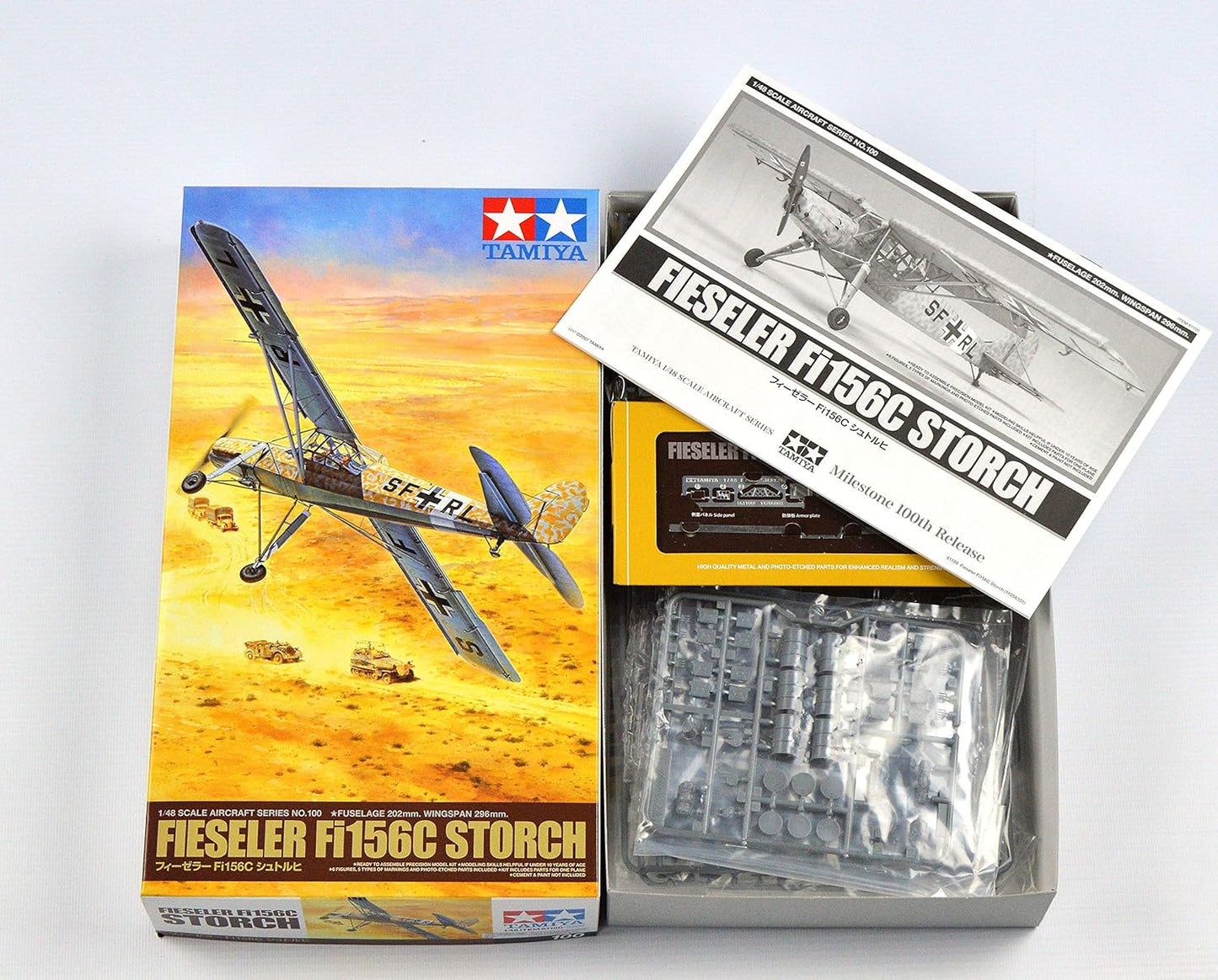 Tamiya Models Fieseler Fi 156C Storch Model Kit