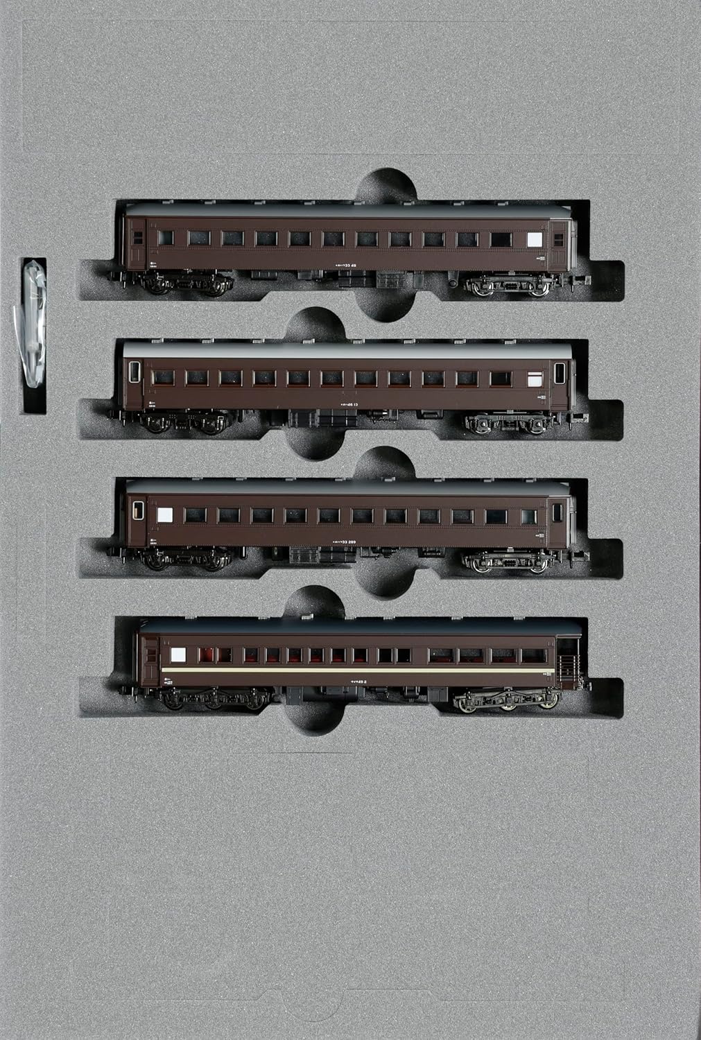 KATO N Gauge 10-1893 JR West Japan Maite 49 + Old Model Passenger Car Set of 4