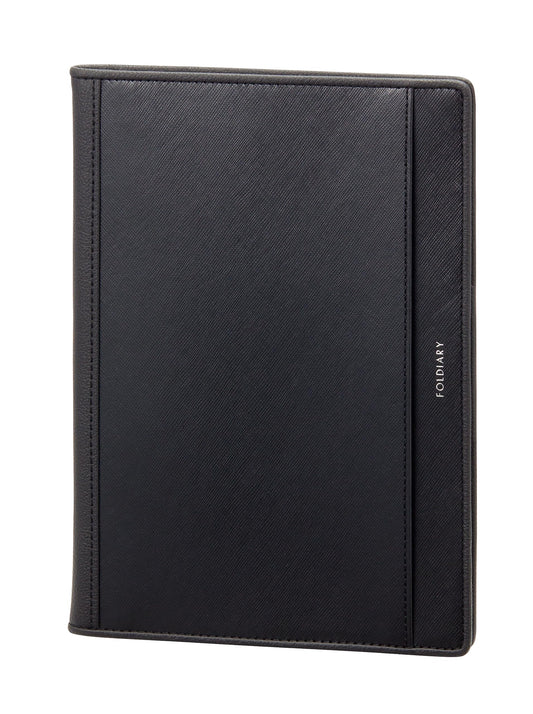 Raymay Fujii RFD2409B 2024 Schedule Book, Folder Diary, Monthly, A5 Size, Black, Begins in December 2023