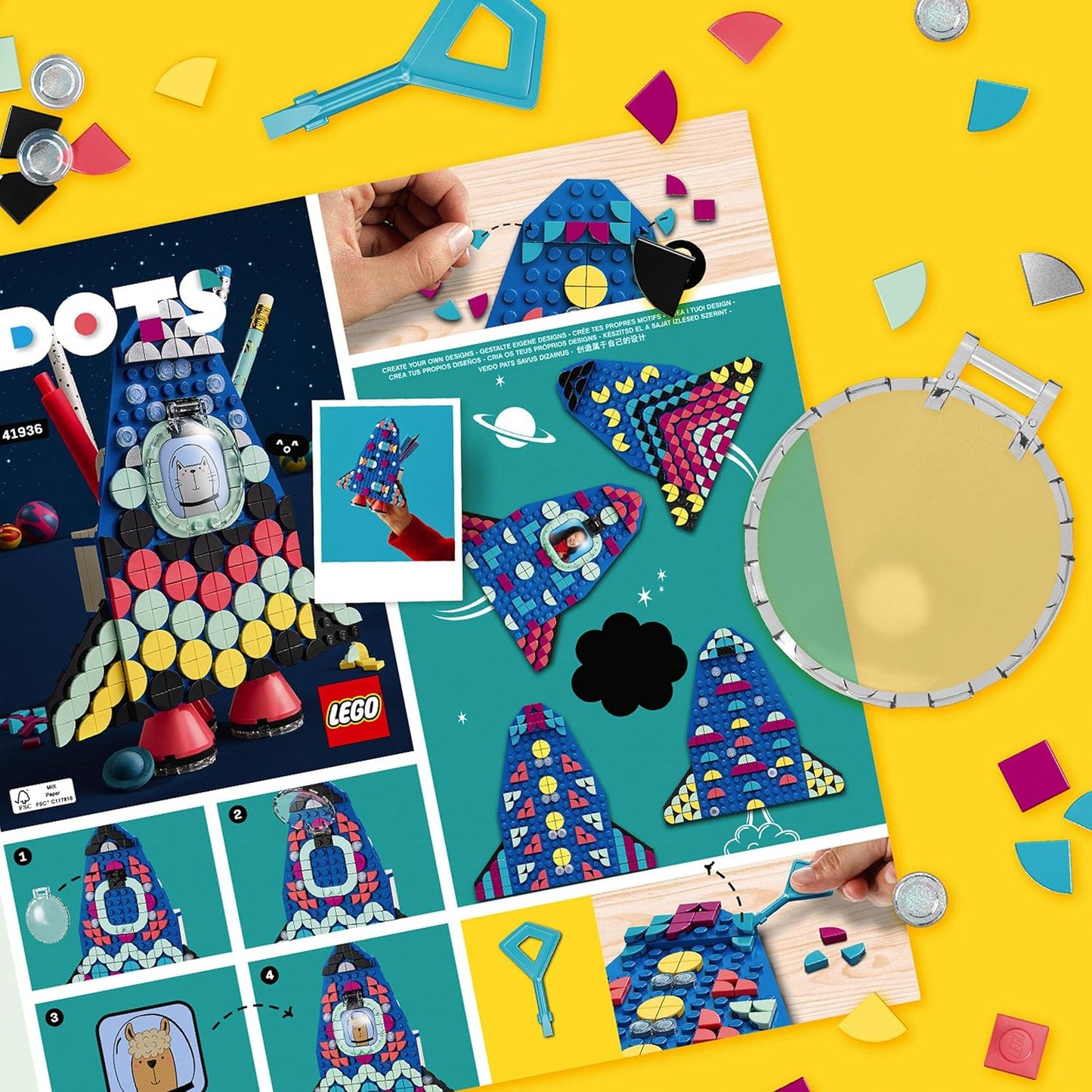 LEGO 41936 Dots Pencil Holder