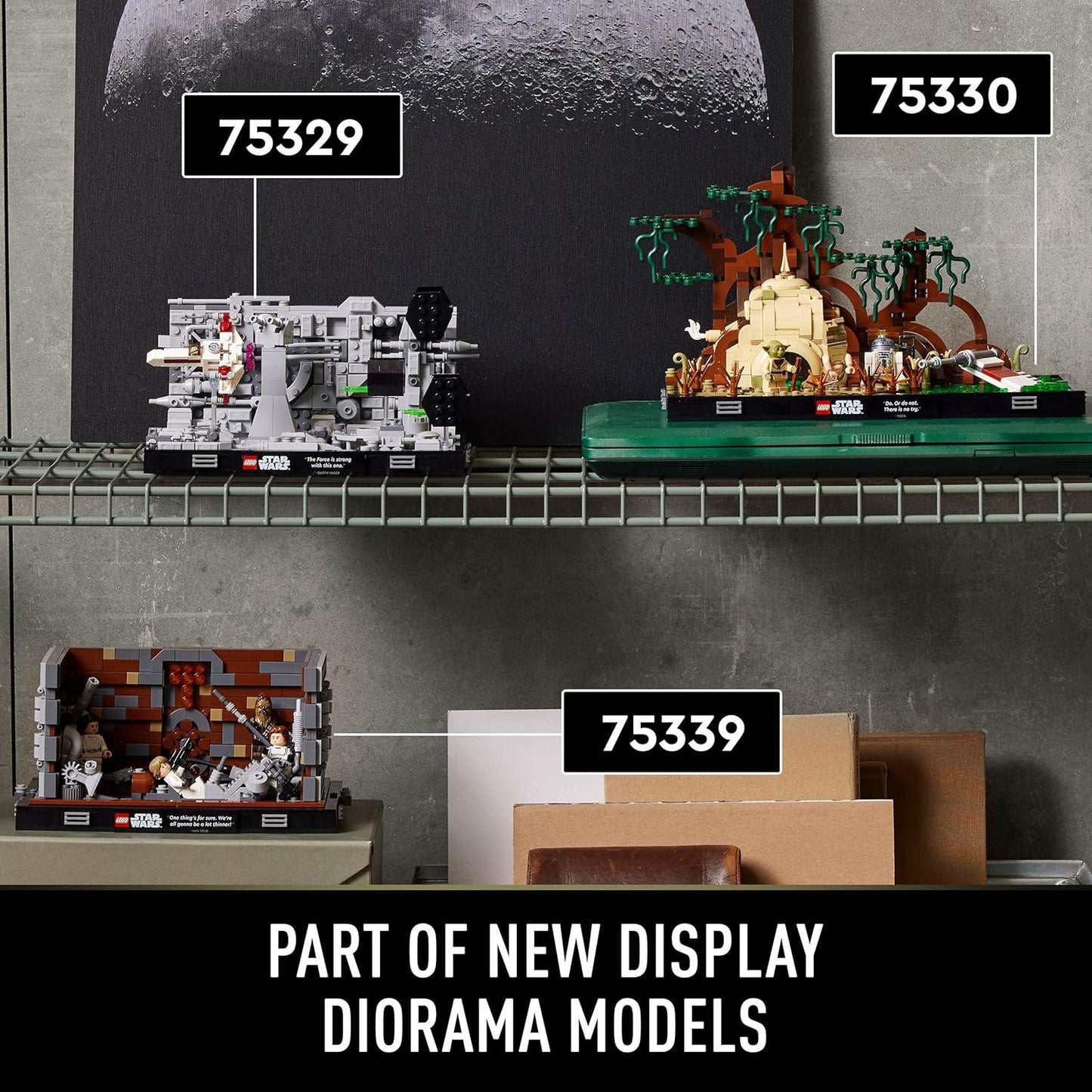 LEGO 75330 Star Wars Planet Dagoba (TM) Jedi (TM) Training Center