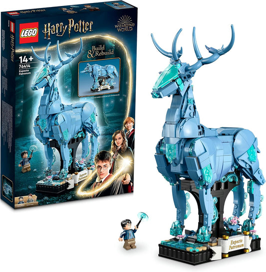LEGO Harry Potter Expecto Patronum 76414 Collectible 2-in-1 Building Set