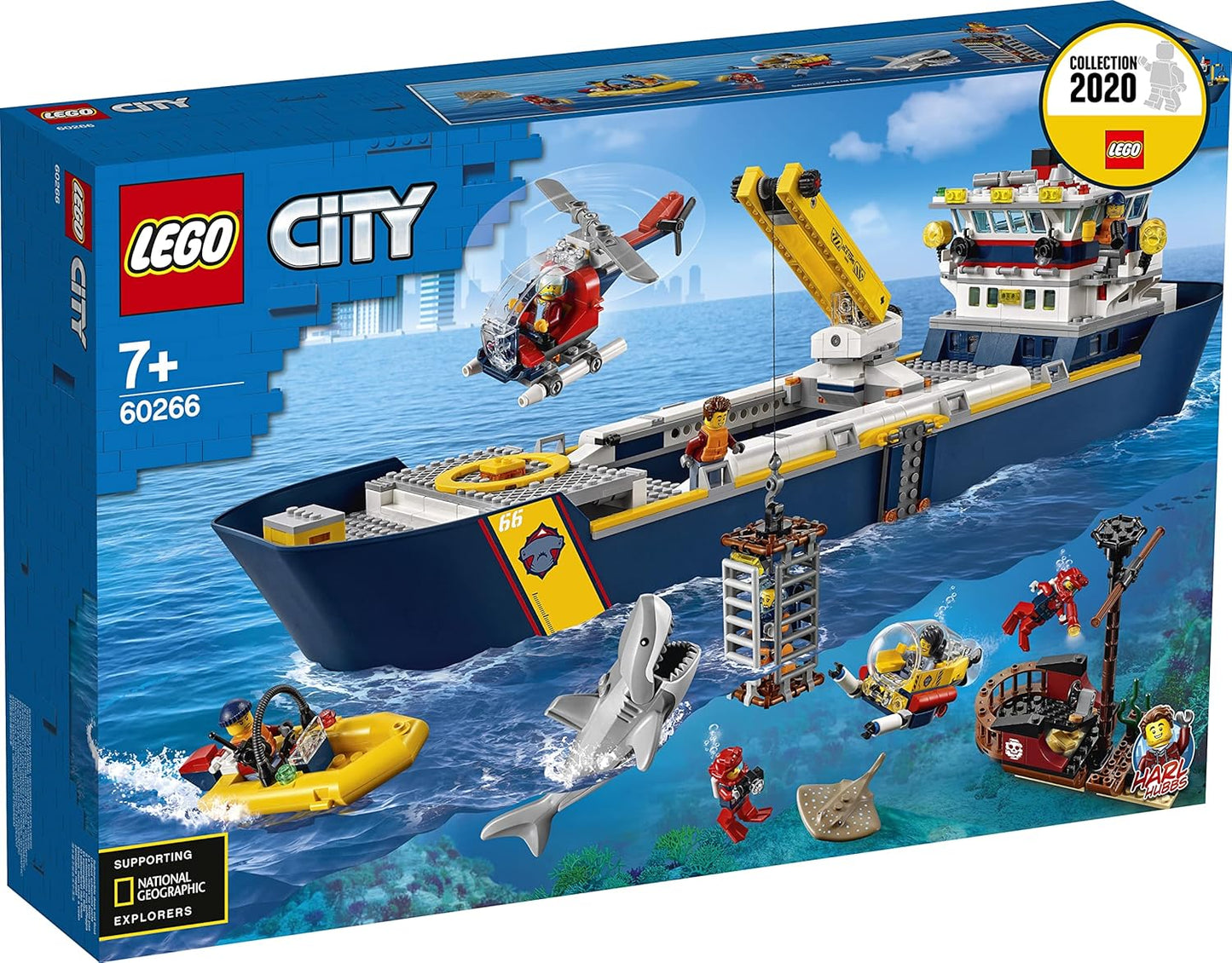 LEGO 60266 City Oceans The Ocean Exploration Boat