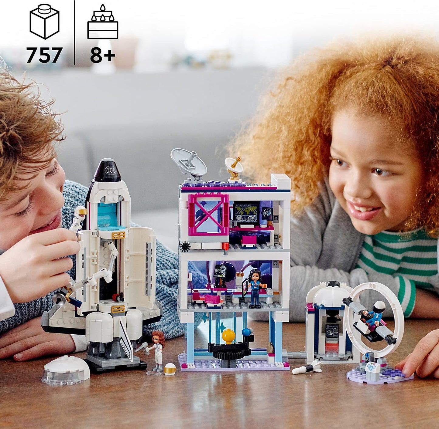LEGO 41713 Friends Olivia's Space Training, Space Shuttle Toy and Astronaut Mini Doll Figures, for Girls or Boys