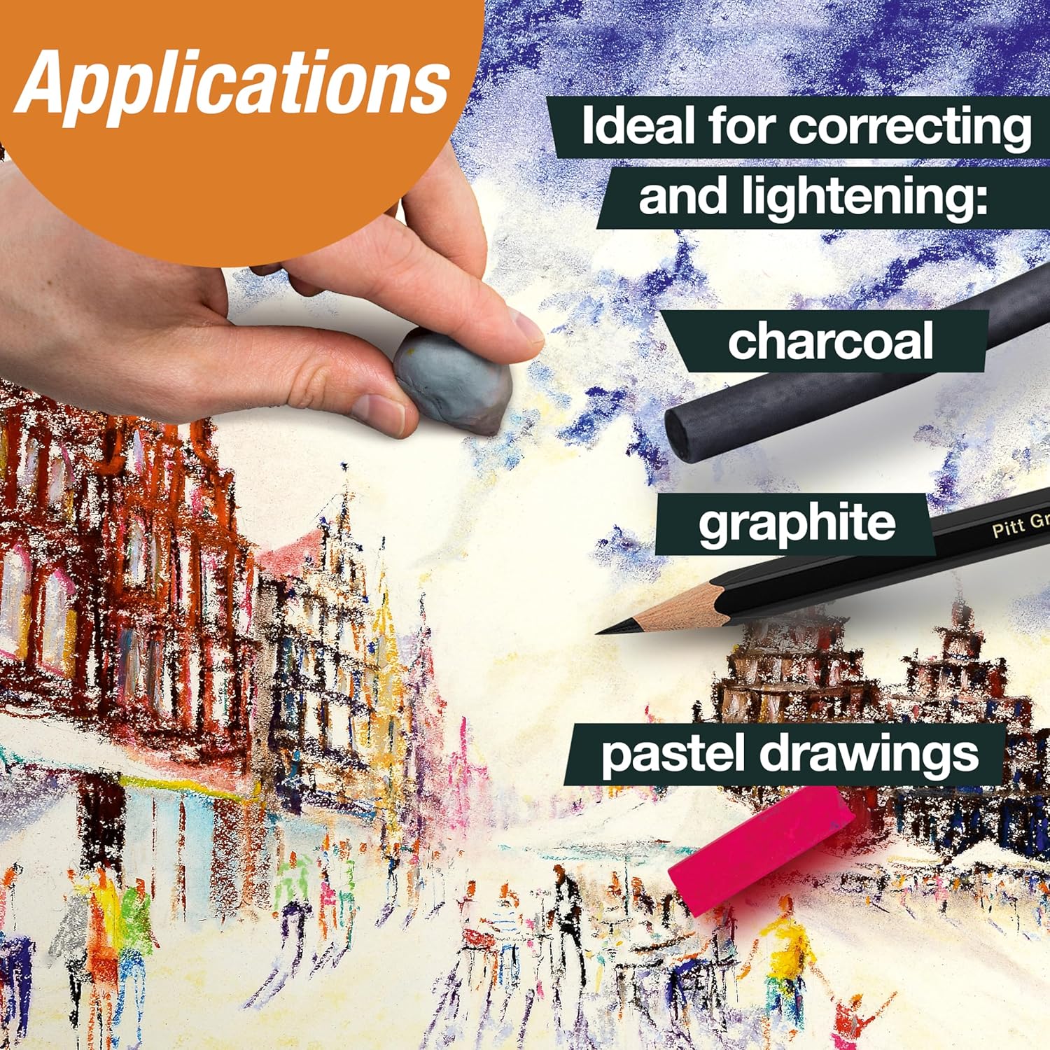 Faber-Castell Kneaded Eraser with Cas