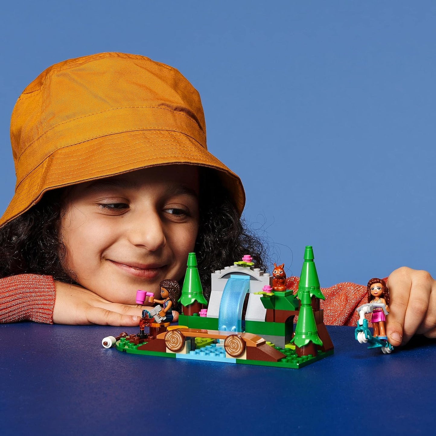LEGO Friends Forest Waterfall Camping Adventure Set