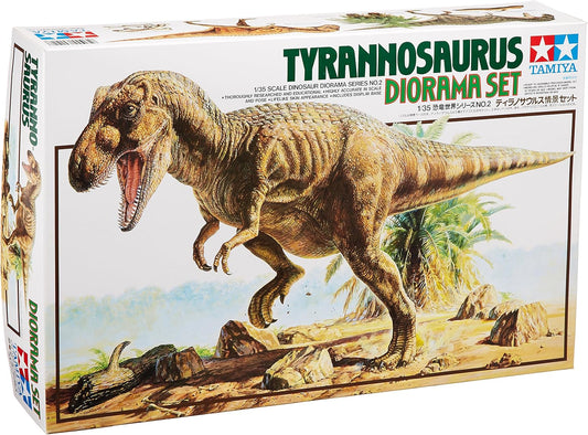 Tamiya Models Tyrannosaurus Diorama Set 1/35