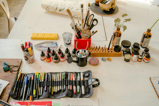 Japanese stationery and art supplies — premium pens, notebooks, and creative tools from Japan