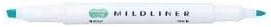 ZEBRA MILD LINER [Mild Blue Green] x 10 pieces (Japan Import)