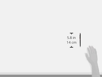 Measurement chart showing a leather strap with dimensions 5.2 inches and 13 centimeters, compared to a hand for scale.