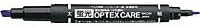 ZEBRA OPTEX CARE WKCR1 Fluorescent Marker - Dark Blue (Broad line: 4.0mm / Fine line: 0.8~1.1mm)