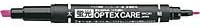 ZEBRA OPTEX CARE WKCR1 Fluorescent Marker - Purplish Red (Broad line: 4.0mm / Fine line: 0.8~1.1mm)