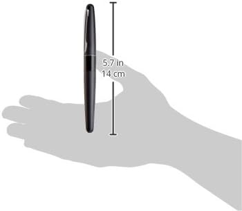 PILOT Cocoon Fountain Pen Fine Nib Black Body (FCO-3SR-B-F), alternate view
