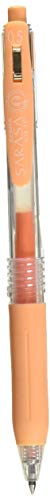 Zebra Sarasa Clip 0.5mm Ballpoint Pen, Milk Orange (JJ15-MKOR)