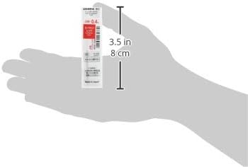 ZEBRA Gel Ballpoint Pen Refill, Sharbo JSB-0.4 Lead, Carmine Red, 10 Count BRJSB4CMR