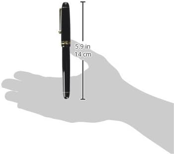 PILOT CUSTOM 74 GLOSSY BLACK 14K FOUNTAIN PEN[FKK-1000R-B], alternate view