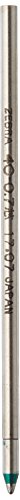 ZEBRA Oil-Based Ballpoint Pen Refill for Sharbo X, Minna, SL-F1, for Tia500, Workdash, Green Ink, 0.7mm Point (BR-8A-4C-G)