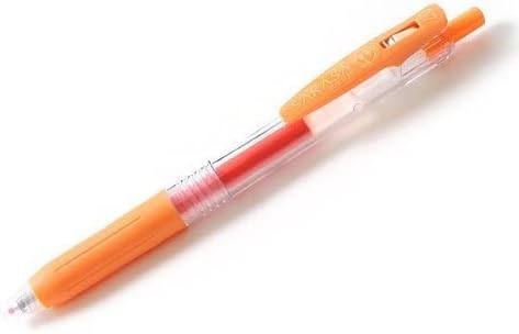 ZEBRA Sarasa Clip Pen 0.7 mm, Orange (JJB15-OR)