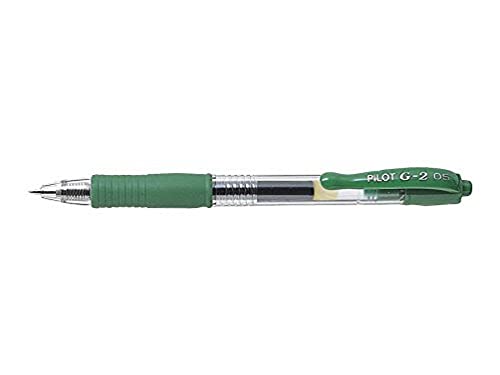 Pilot G205 Retractable Gel Rollerball 0.5 mm Tip (Single Pen) - Green