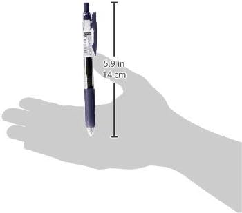 ZEBRA Sarasa Clip Pen 1.0 mm, Blue/Black (JJE15-FB)