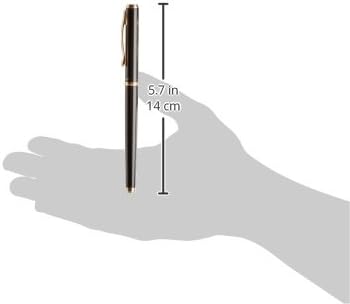 PILOT Fountain Pen Cavalier, Black Body, Medium Nib (FCA-3SR-B-M), alternate view