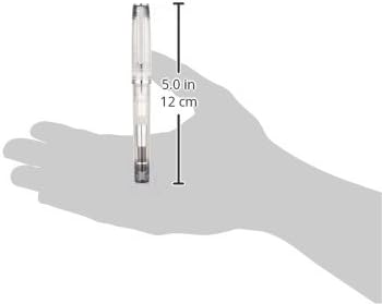 PILOT Prera Iro-Ai Calligraphy-Nib Transparent Black Body Fountain Pen (FPRN-350R-TBCM) writing sample