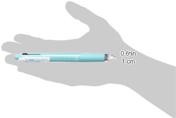 ZEBRA Multi Function Surari Black/Red/Blue/Green Ink 0.5mm Ballpoint Pen, 0.5mm Mechanical Pencil (J4SA11-BG)