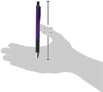 ZEBRA Emulsion Ink Ballpoint Pen Surari 300 0.7mm Point, Purple Body (BA38-PU)