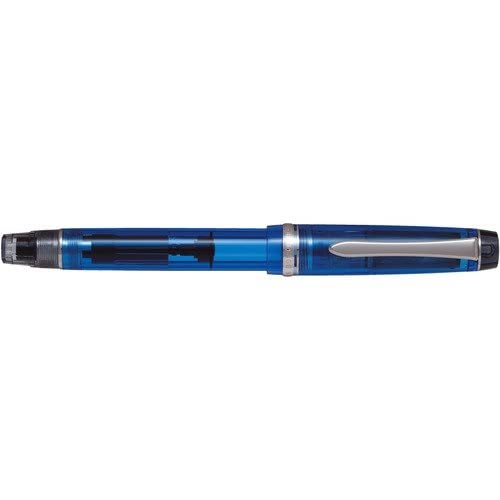 Pilot Fountain Pen Custom Heritage 92, Transparent Blue Body, M-Nib (FKVH-15SRS-TL-M)