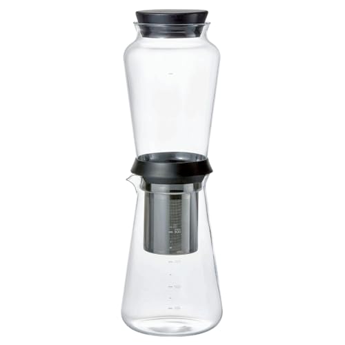 HARIO SBS-5B Slow Drip Brewer HARIO SHIZUKU (600ml), Black, One size