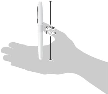 PILOT Cocoon Fountain Pen Fine Nib White Body (FCO-3SR-W-F), alternate view