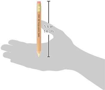 OHTO Mechanical Pencil Wood Sharp with Eraser 2.0, 2.0mm, Natural Wood Color Body (APS-680E-Natural)