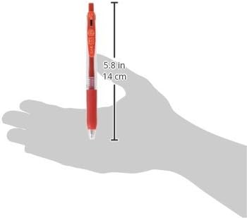 ZEBRA Sarasa Clip Gel Ink Ballpoint Pen, 0.7mm, 3 Color Set (JJB15-3CA)