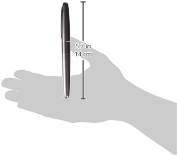 PILOT Cocoon Fountain Pen Fine Nib Titanium Body (FCO-3SR-TI-F), alternate view