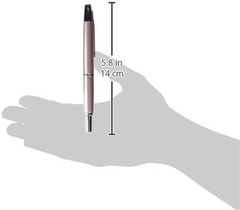 PILOT Fountain Pen Capless Decimo, Champaign Pink Body, M-Nib, alternate view