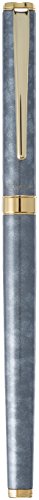 Pilot Fountain Pen Cavalier, Marble Body, Fine Nib, Black&Gray (FCAN-5SR-BGY-F)