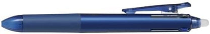 PILOT Ballpoint Pen, Frixion Ball 4, 0.38mm Ultra Fine, 4 Colors (Black, Red, Blue and Green), Blue Black Body (PLKFB80UF-BB)