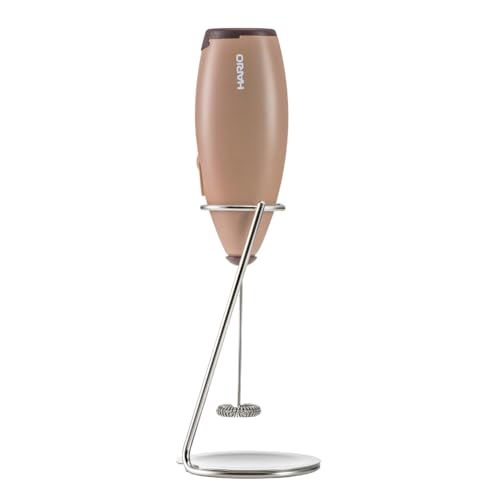 Hario "Z" Milk Frother, Brown