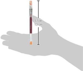 PILOT Gel Ballpoint Pen, HI-Tec-C 03, Extra Fine, Mandarin Orange (LH-20C3-MO)
