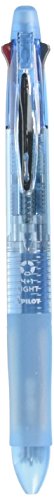 Pilot Mult Function Pen 4+1 Light, 0.7mm Ballpoint Pen, 0.5mm Mechanical Pencil, Clear Light Blue (BKHL-50R-CLB)