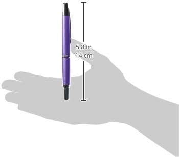 PILOT Fountain Pen Capless Decimo, Violet Body, B-Nib (FCT-15SR-V-B)
