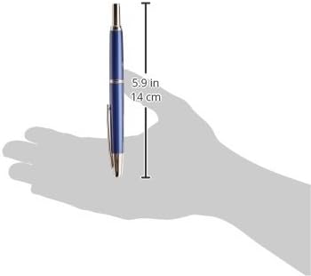 PILOT FCT-15SR-DL-M Fountain Pen Capless Decimo, Dark Blue Myca Body, M-Nib, alternate view