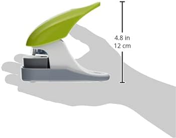 Plus 31-211 Stapleless Stapler Paper Clinch Tabletop 12 Bound Green