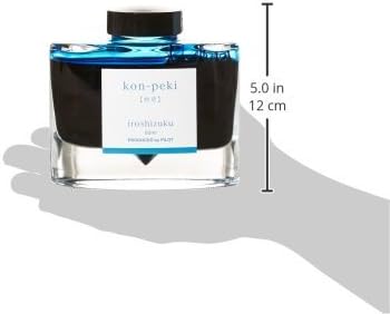 PILOT Iroshizuku Fountain Pen Ink ??? 50 ml Bottle ??? Kon-peki Deep Azure Blue (Japan Import)