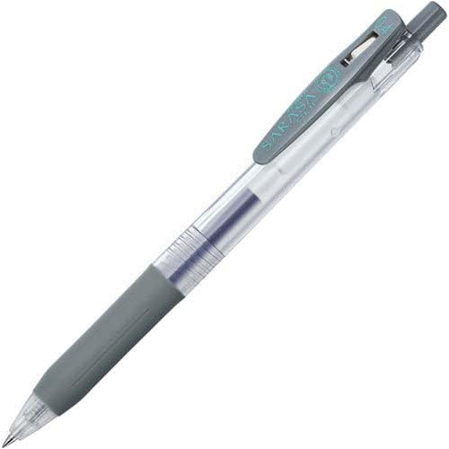 ZEBRA SARASA Clip 0.4mm [Gray] x 5 pieces (Japan Import)