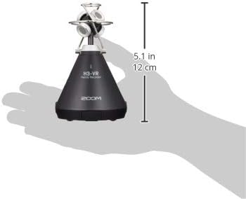 ZOOM Zoom Handy Recorder, Binaural, VR, Spatial Audio, 360º Omnidirectional Sound Recording, Web Conferencing, Microphone, Video Conferencing, ASMR H3-VR