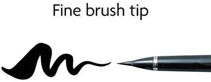 Kuretake No. 8 Fountain Brush Pen (DP150-8B) (3 pens Set)