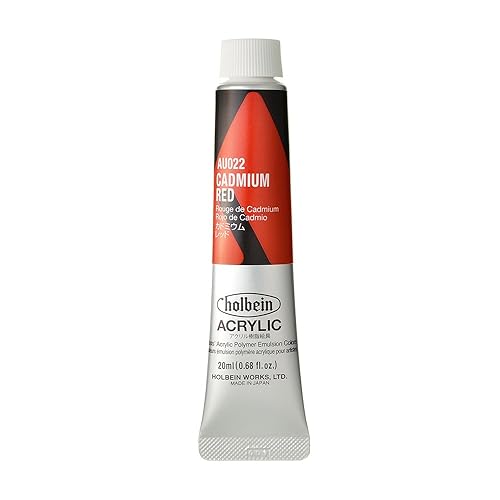 Holbain Acrylic Paint, Acrylic Color_NAME, 0.7 fl oz (20 ml) (No. 6)
