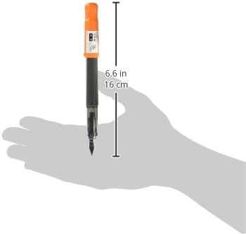 PILOT Kakuno Fountain Pen of Biginners, Medium Nib, Orenge Body (FKA-1SR-OM), detail image