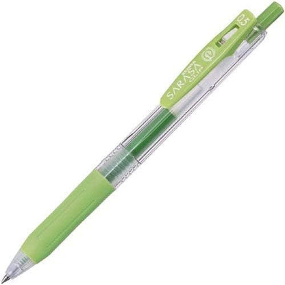 ZEBRA SARASA Clip 0.5mm [Light Green] x 5 pieces (Japan Import)